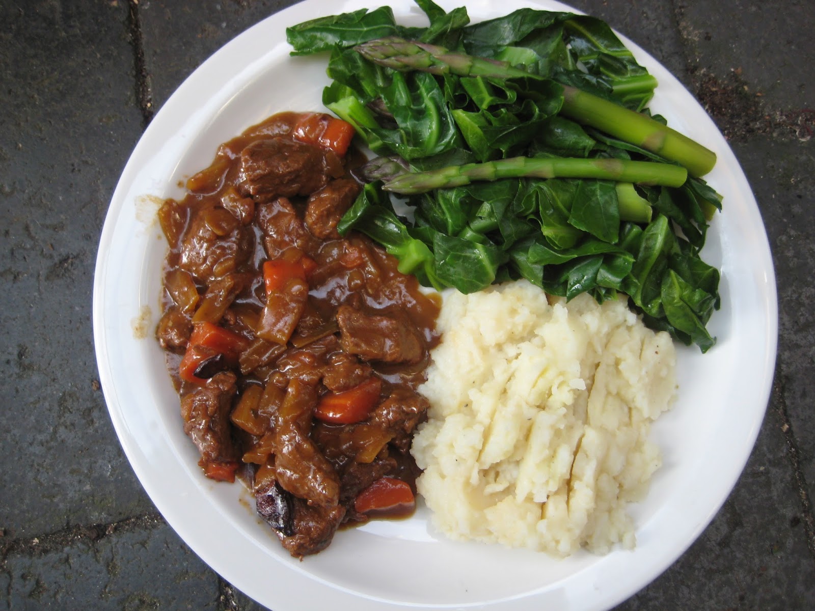 Lemon and Cheese Japanese Beef Casserole with Miso Wasabi Mash