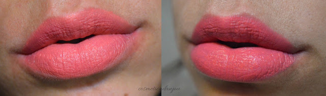 Peripera Peri's Ink Velvet #13 Charming Coral swatches lips