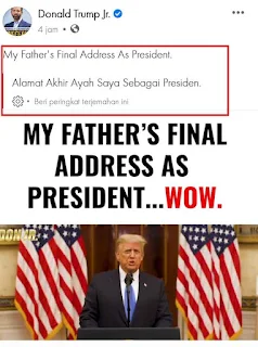 Contoh translate otomatis di fb