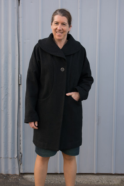 Bartacks and Singletrack: Winter Coat: Lisette for Butterick B6423