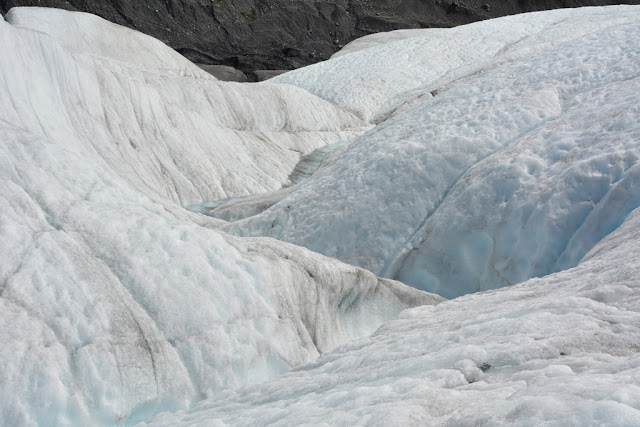 Kennicott Glacier ice hills
