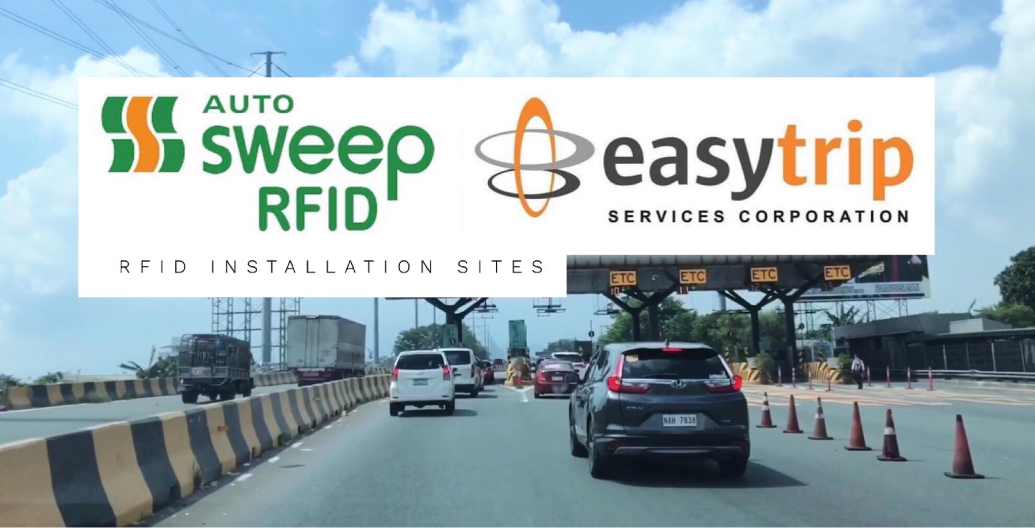 Autosweep and Easytrip RFID tags Installation Sites + Online
