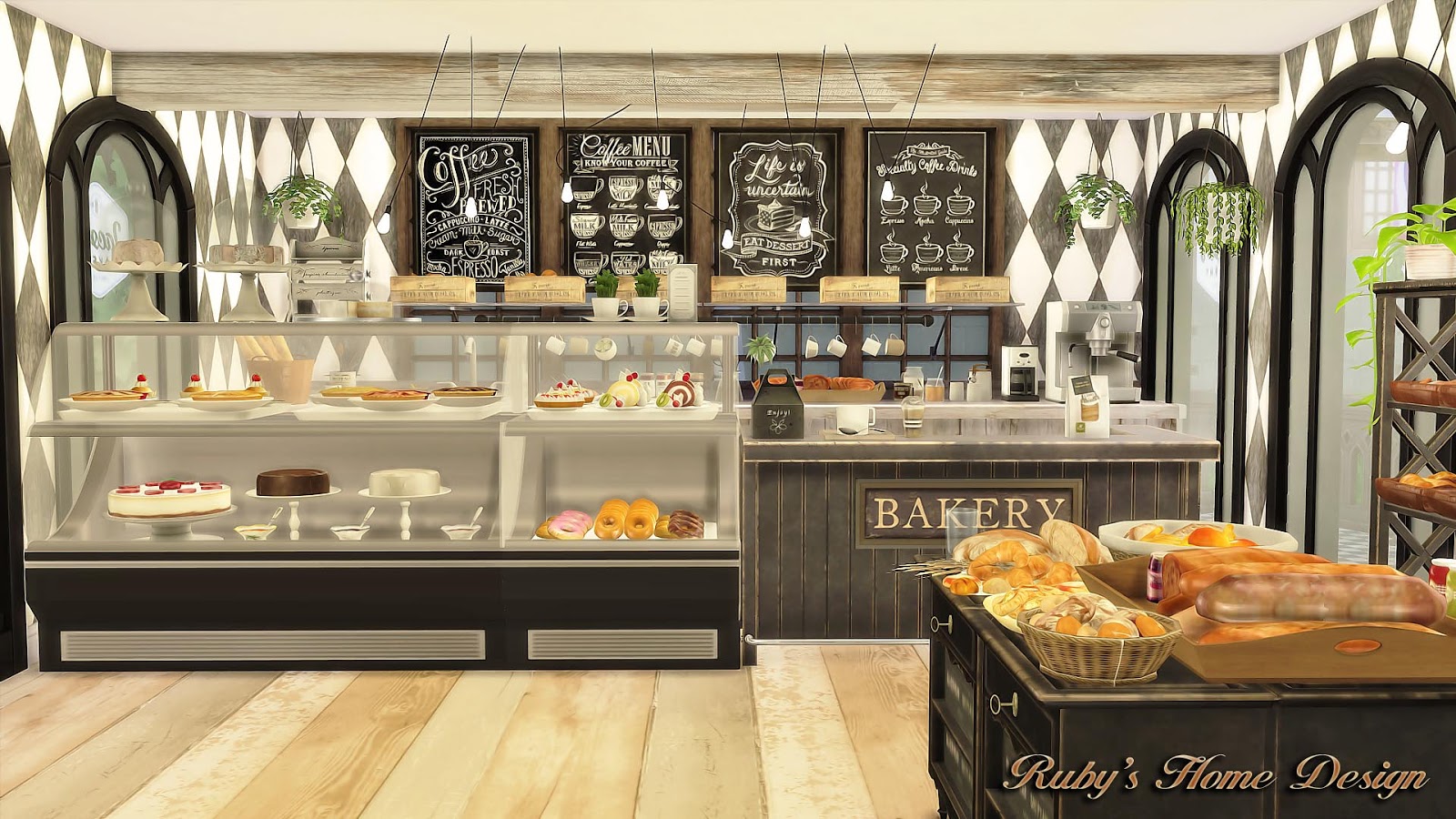 My Sims 4 Blog Jacob's Bakery and Pizzeria by RubyRed
