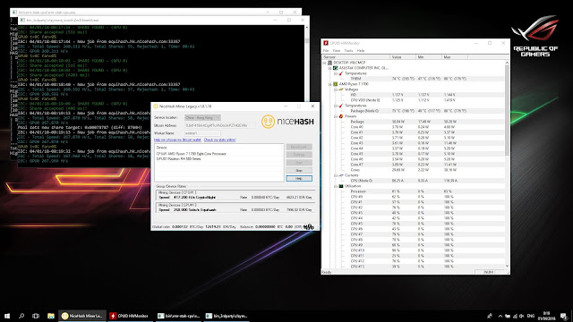 suhu full load review asus rog strix gl702zc