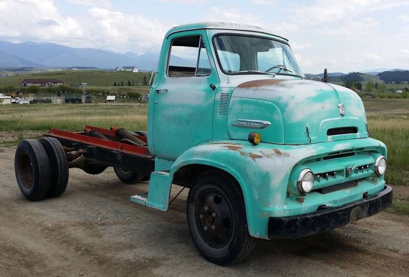 1953 Ford COE.