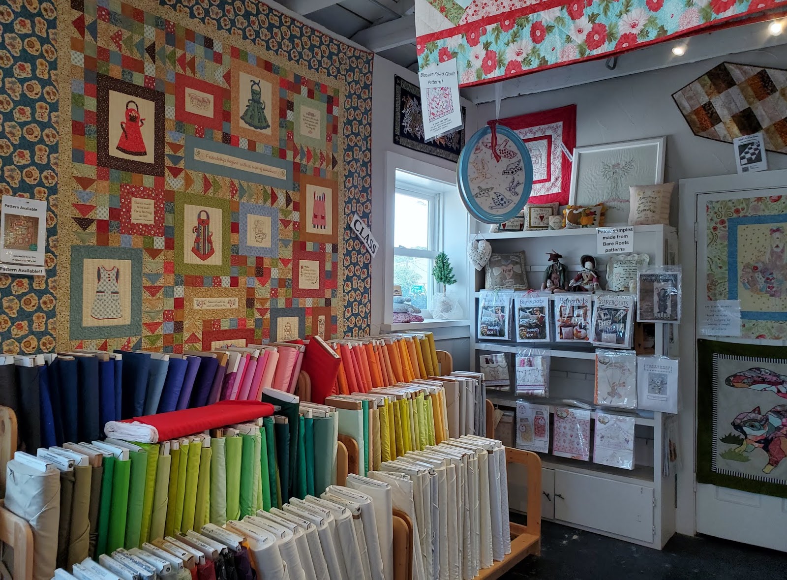 My Quilty World Cabbage Rose Quilt Shop Fort Worth