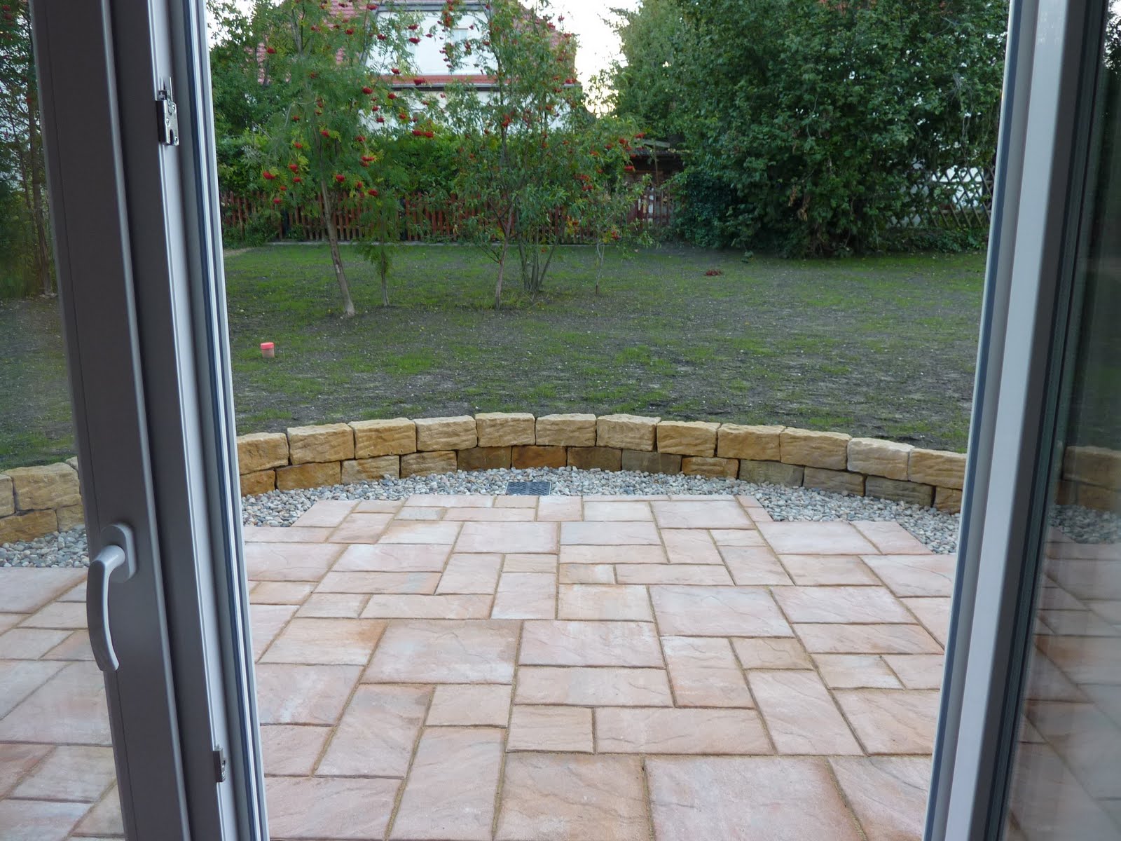 Bautagebuch: Außenanlagen - Tag 6