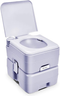 Giantex 5 Gallon Portable Toilet Flush Potty