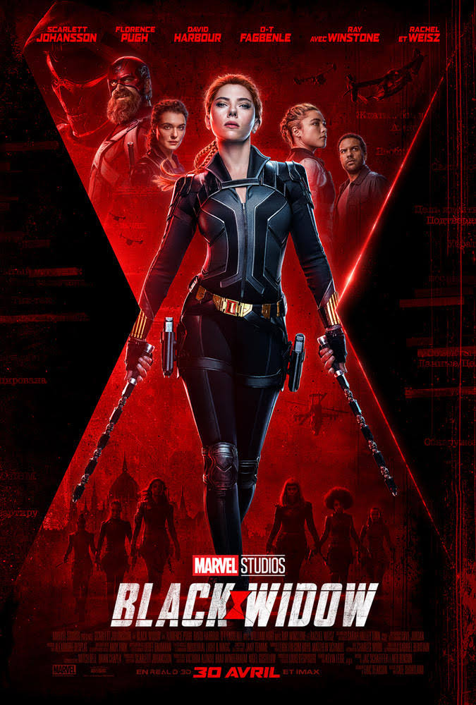 Black Widow (2021) 720p HDRip (Hindi Fan Dubbed & English)