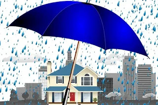 guarda-chuva proteção casa