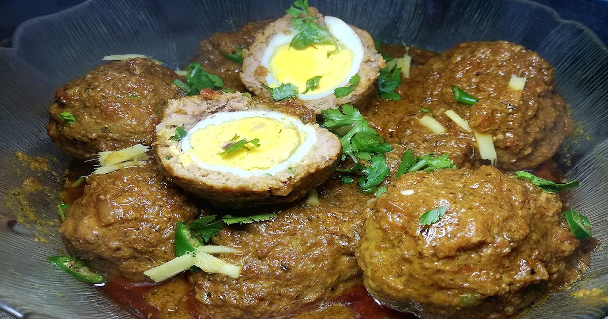Nargisi Kofta Recipe Mutton Scotch Egg Curry Mayelas Kitchen