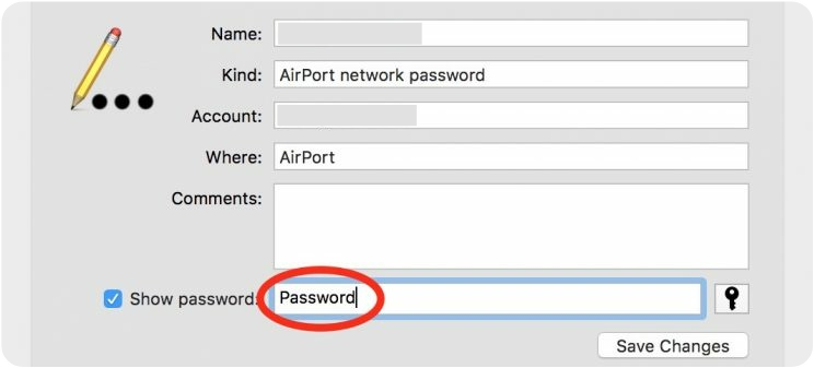 find saved passwords on mac
