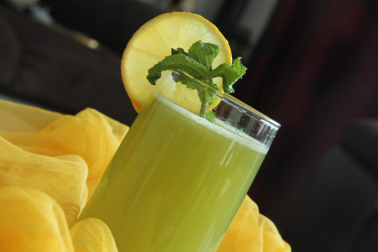 My Kitchen Window Lemon Mint Drink