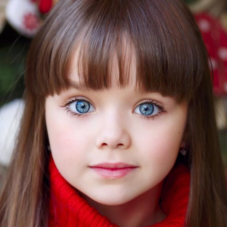 Meet the six-year-old who has been hailed the 'most beautiful girl in ...