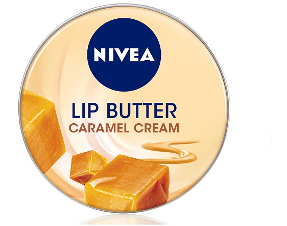 Nivea lip butter in caramel