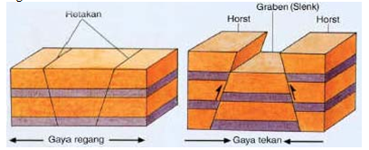 Lapisan batuan penyusun struktur permukaan bumi disebut