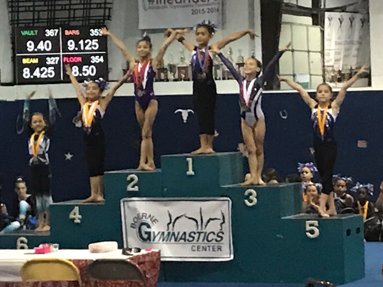 Cummins Life D's 1st Gymnastics Meet