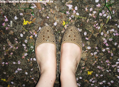 Glitzer Sommerschuhe, No Name Glitter Schoes, Ballerinas, H&M