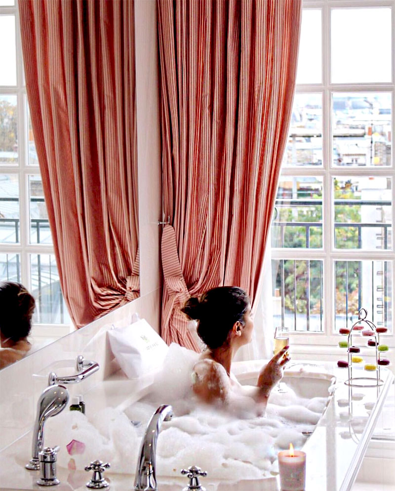Perfect for a Winter's Day | Places: Spa Le Bristol, Paris