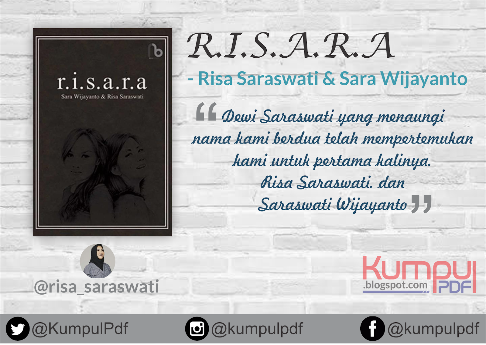 Download Novel Risara By Risa Saraswati Dan Sara Wijayanto