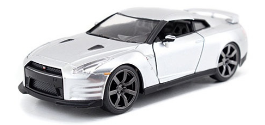 Brian's Nissan GT-R (R35) coleccion rapido y furioso, coleccion rapido y furioso jada toys, coleccion rapido y furioso 1/32, Brian's Nissan GT-R (R35)