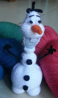 PATRON GRATIS OLAF | FROZEN AMIGURUMI 41066