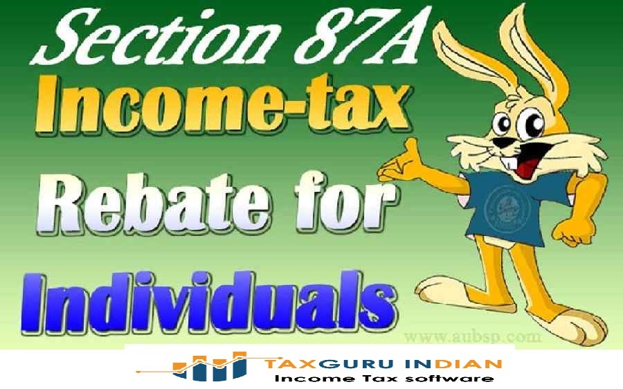 Income Tax Rebate U S 87A Up To 12 500 With Automatic Income Tax 