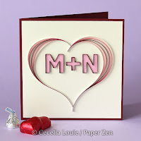 Quilling Letter M N Monogram Tutorial Pattern Quilling Letter M N Monogram Tutorial Pattern