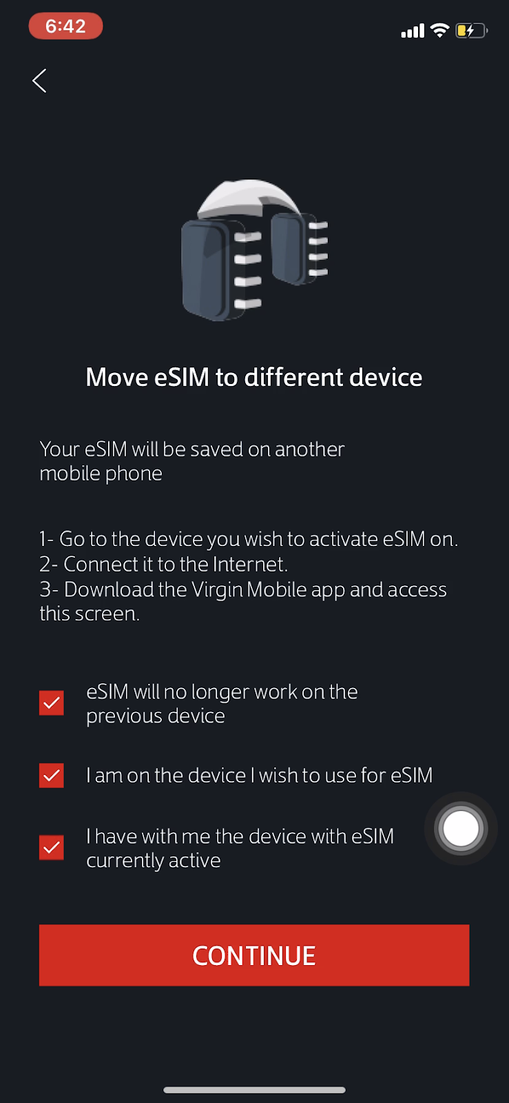 Activate Esim And Move To A New Device Virgin Mobile Uae Ceddy S Random