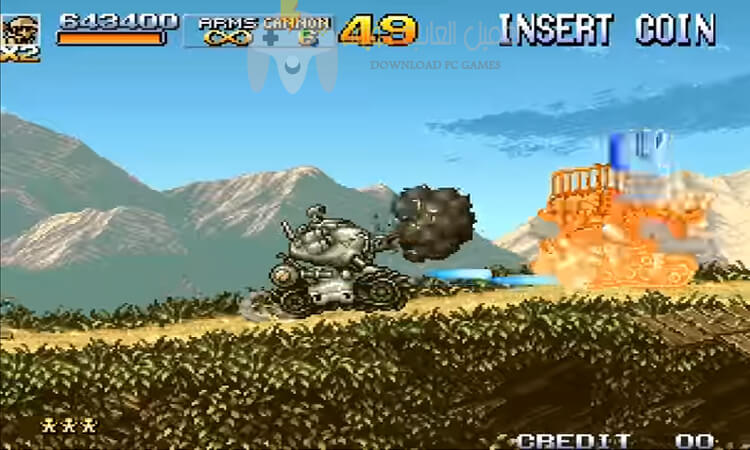 تحميل لعبة حرب الخليج 5 Metal Slug للكمبيوتر مجانا