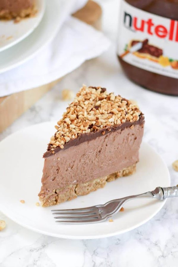 No Bake Nutella Cheesecake Recipe No Bake Nutella Cheesecake Recipe