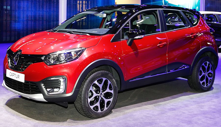 Renault Captur красный