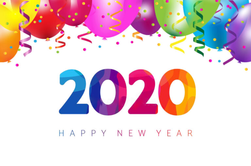 Happy New Year 2020 HD Wallpaper  New Yearu0027s Eve 2020 