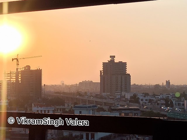 Sunset Photo Pink City Jaipur 