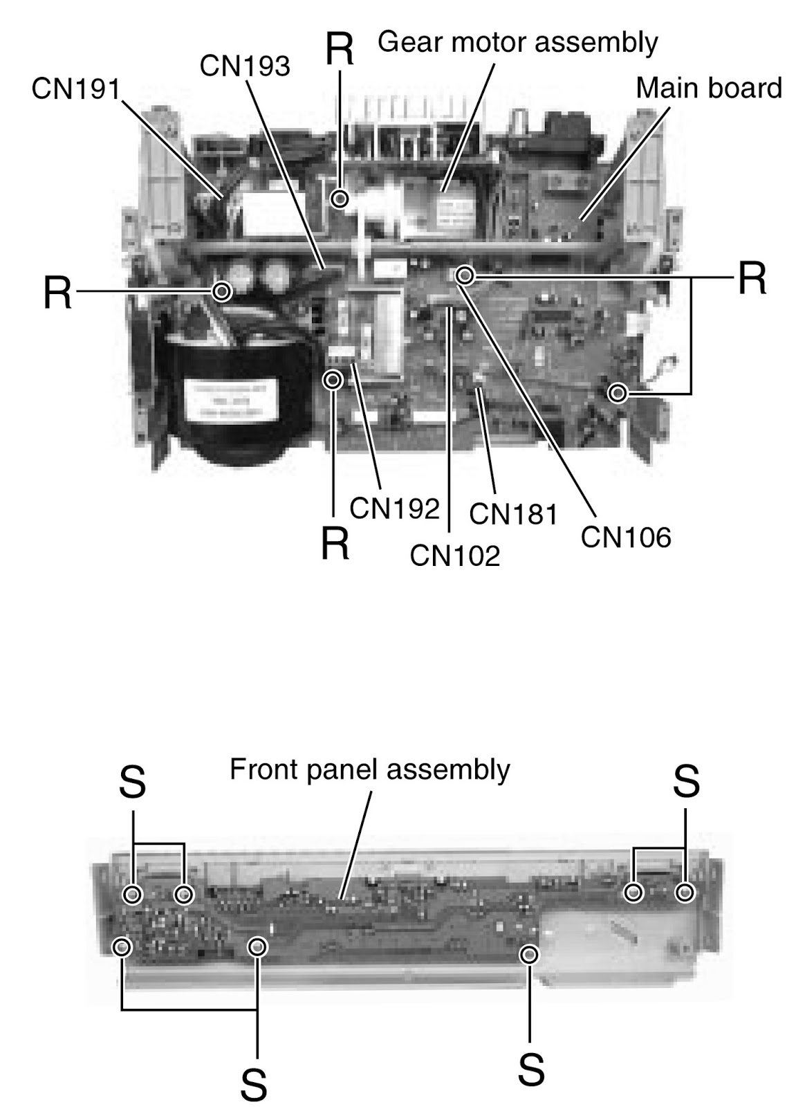 Electro help JVC FSSD5 FSSD7 FSSD9 DISASSEMBLE PROCEDURE