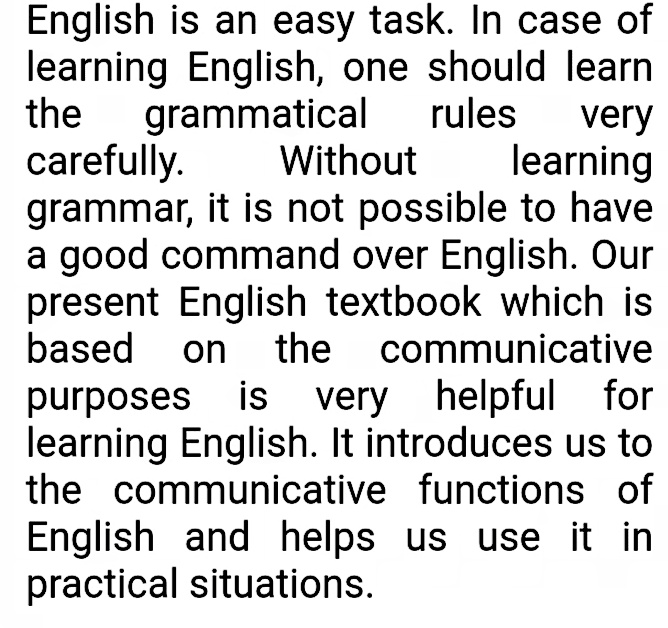 essay on importance of learning english language