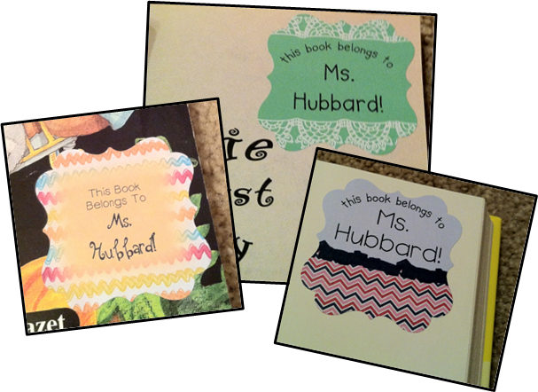 Jillian's Just Tinkerin' Around!: Summer Project #1- Book Labels!