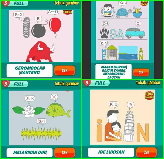Kunci Jawaban Tebak Gambar Level 62 Tebak Gambar