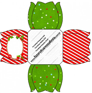 Christmas in Stripes: Free Printable Boxes. - Oh My Fiesta! in english