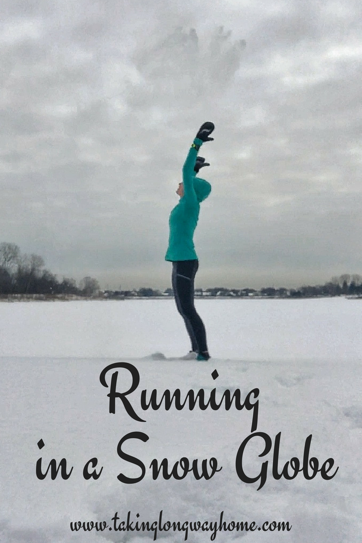 Meanwhile, let's wrap up the week in the snow globe!