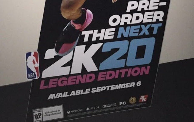 Rumor: NBA 2K20 tem material promocional vazado confirmando lançamento para Switch