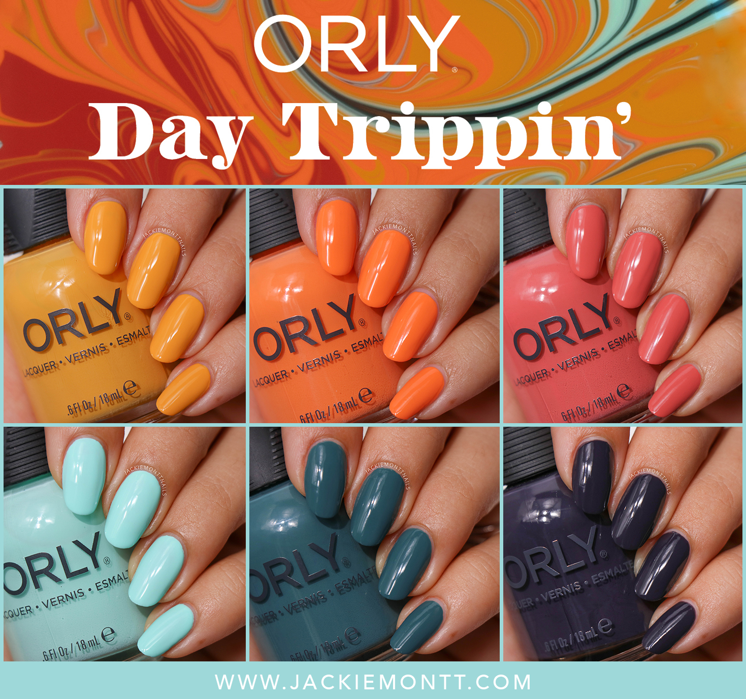 Orly Day Trippin' Swatch & Review [Spring 2021] - JACKIEMONTT