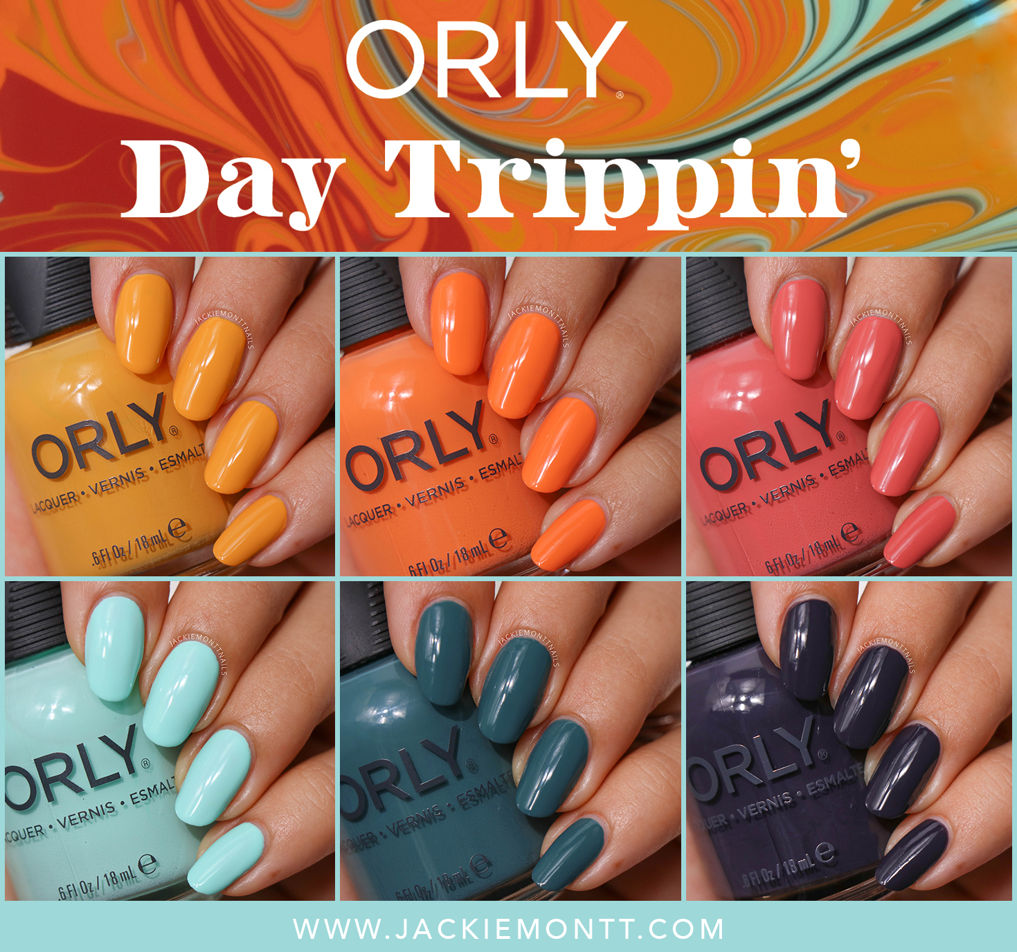 Orly Day Trippin' Swatch & Review [Spring 2021] JACKIEMONTT