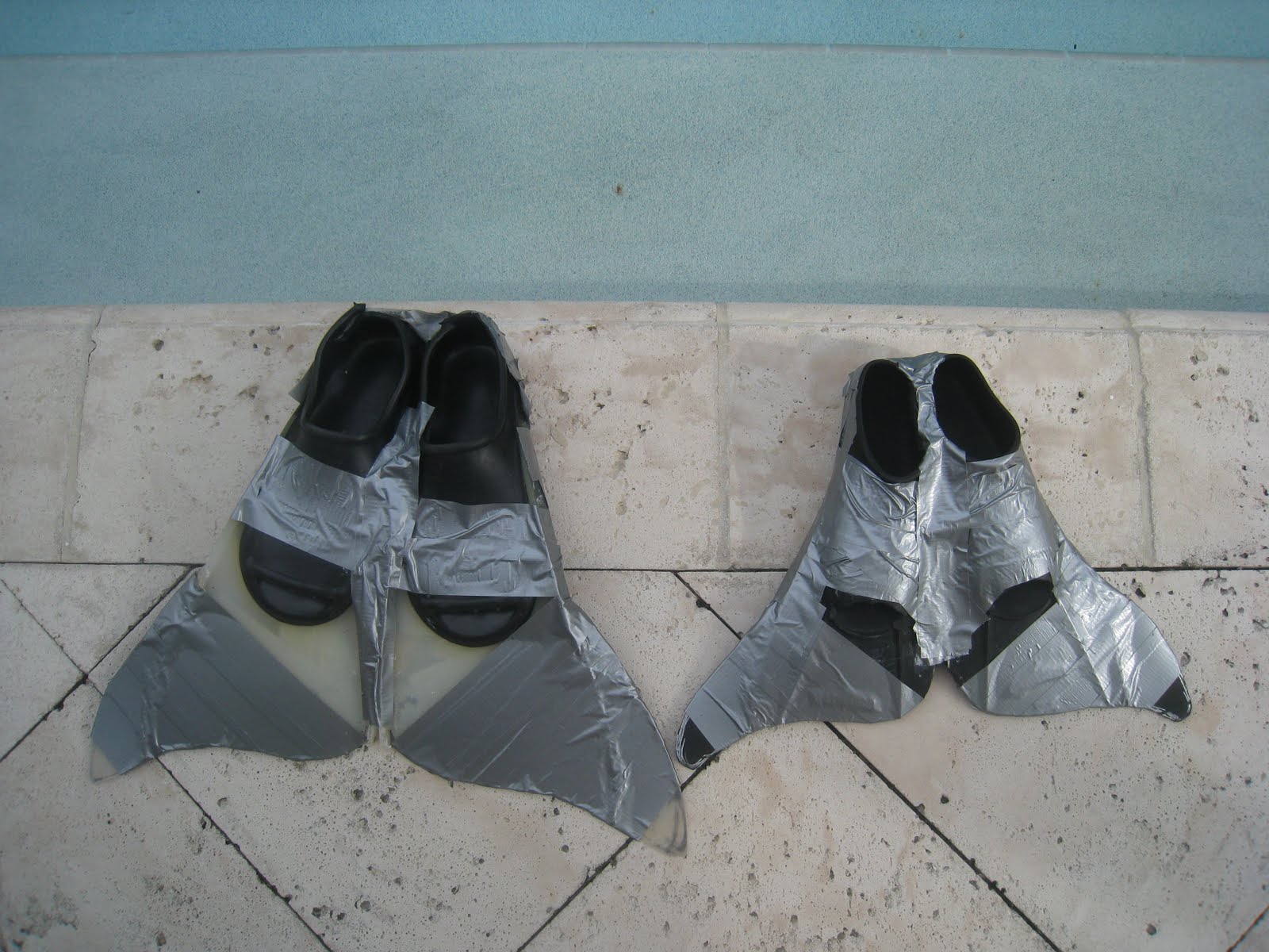 Kanti Krafts How to turn Diving fins into a Fluke