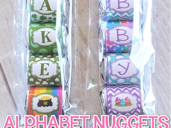 More Alphabet Nuggets - St. Patrick's Day & Easter!