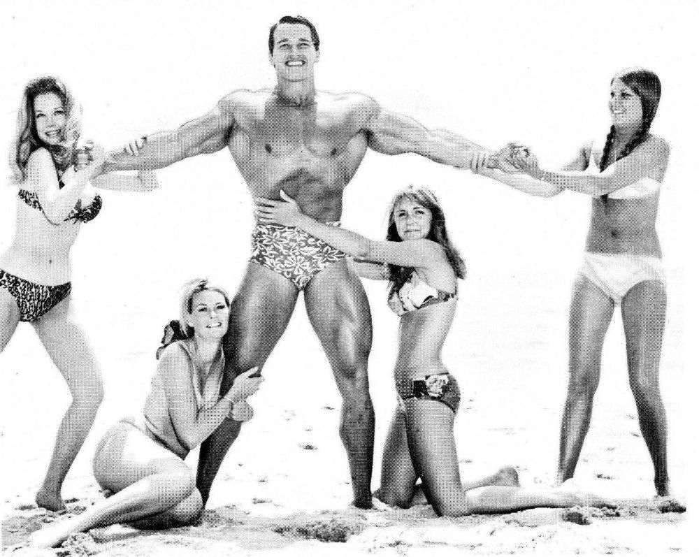 Vintage photos of a young Arnold Schwarzenegger in his physical prime  1960 1980 - 14