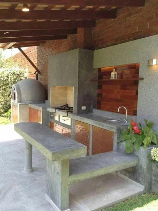 meja dapur cor dengan beton ekspos gambar inspiratif meja dapur cor dengan beton ekspos