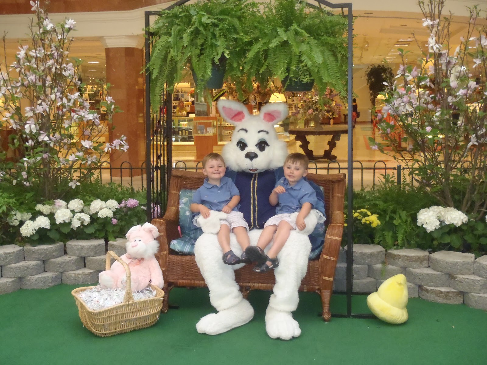 This is the Day! Visit with the Easter Bunny