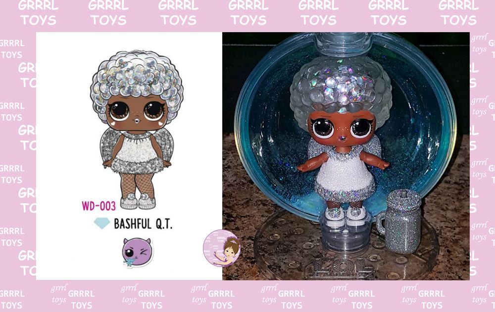 LOL Surprise Series WINTER GLOBE dolls sleigh babe tinsel soldier boi hairvibes