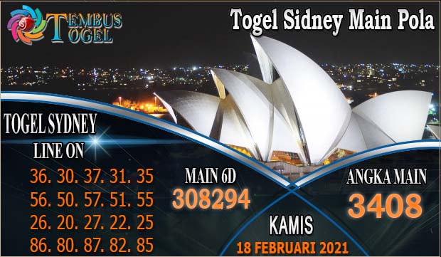 Togel Sidney Main Pola Hari Kamis 18 Februari 2021